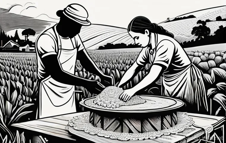 마르크스 경제사상 - A detailed illustration of interconnected, intricate gears, representing the "invisible engine" of t...